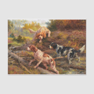 On the Scent by Edmund Henry Osthaus Tissue Paper