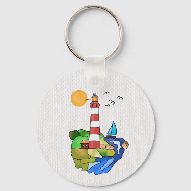 On the seafront key ring (Front)