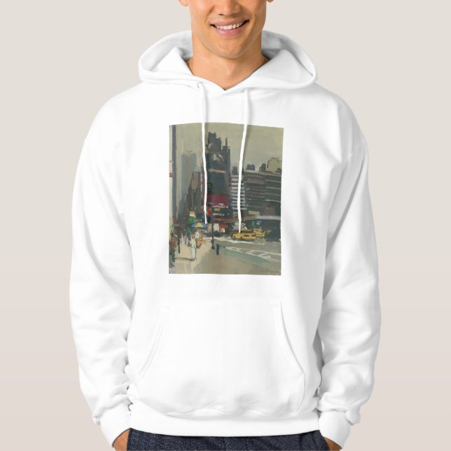 On the sidewalk 2012 hoodie (Front)