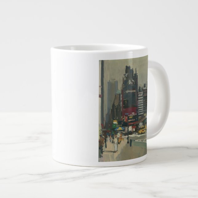 On the sidewalk 2012 large coffee mug (Front Right)