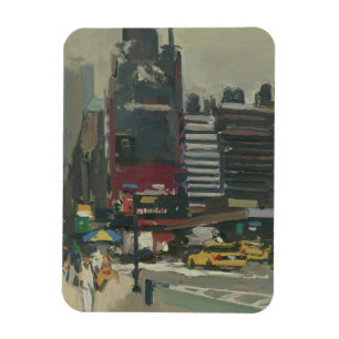 On the sidewalk 2012 magnet