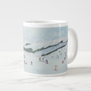 On the Slopes 1995 Large Coffee Mug