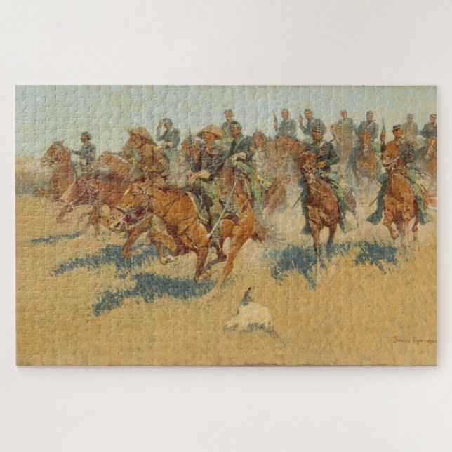 On the Southern Plain Jigsaw Puzzle (Horizontal)