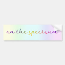 On The Spectrum, Light Rainbow, Autism Awareness