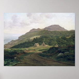 On the Swedish Coast, 1828 Poster