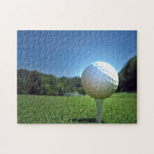 On The Tee Golf Jigsaw Puzzle