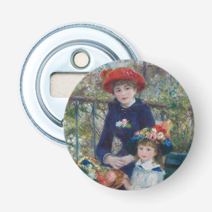On the Terrace, Impressionist Portrait, Renoir Bottle Opener