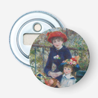 On the Terrace, Impressionist Portrait, Renoir Bottle Opener