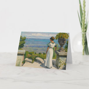 On the Terrace Paul Fischer Card