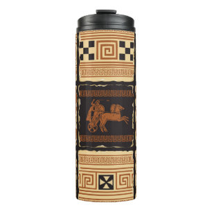  on the theme of Ancient Greece in form of a set o Thermal Tumbler