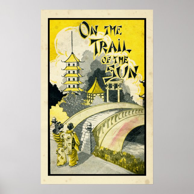 On The Trail of the Sun Poster (Front)