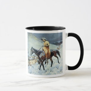 On The Trail (oil on canvas) Mug