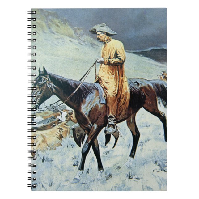 On The Trail (oil on canvas) Notebook (Front)