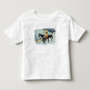 On The Trail (oil on canvas) Toddler T-Shirt