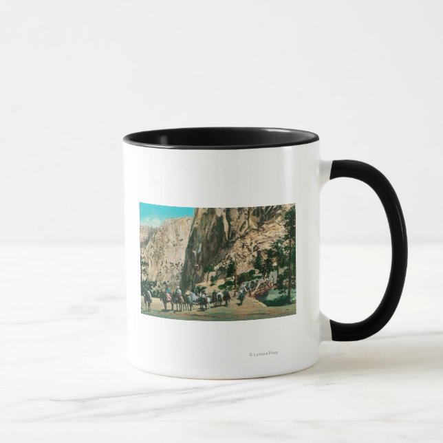 On the Trail to Nevada Falls, Glacier Point Mug (Right)