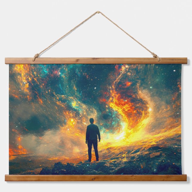 On The Universe Hanging Tapestry (Front)