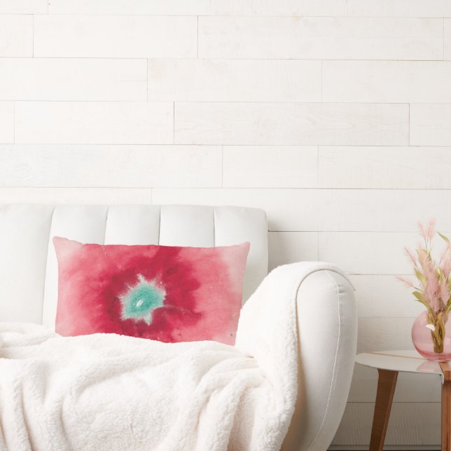  On the Viewing of Flowers and Trees, 1920 by Hilm Lumbar Cushion (Couch)