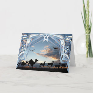 On the way to Bethlehem Holiday Card