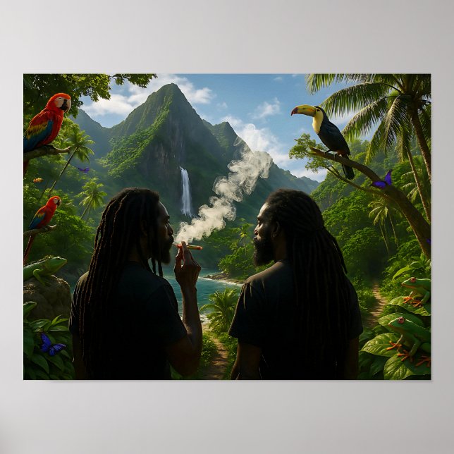 ON THE WAY TO SEE THE ORACLE POSTER (Front)