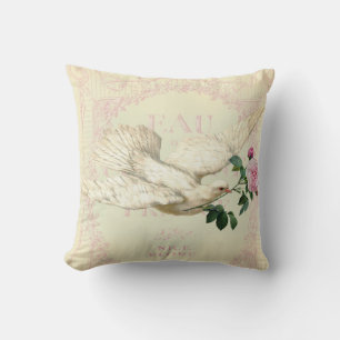 On the Wings of a Dove Cushion