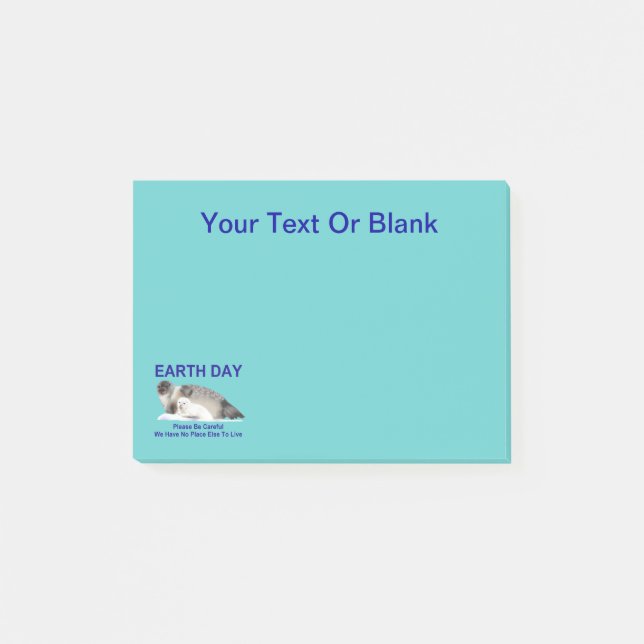 On Thin Ice Post-it Notes (Front)