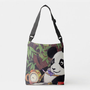 On Time Panda- Crossbody Bag