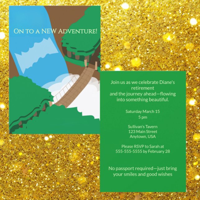 On to a New Adventure Invitation (Creator Uploaded)