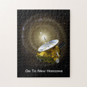On To New Horizons Interstellar Spacecraft Jigsaw Puzzle