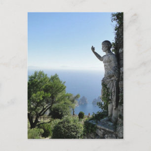 On Top of Capri Postcard