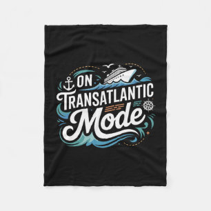 On Transatlantic Mode Shirt Transatlantics Shirts Fleece Blanket