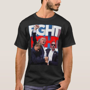 On Trump Fight For America Trump Undefeatable 1 T-Shirt