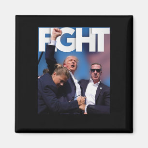 On Trump Fight For America Trump Undefeatable 3  Magnet
