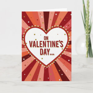 On Valentines Day Love Card