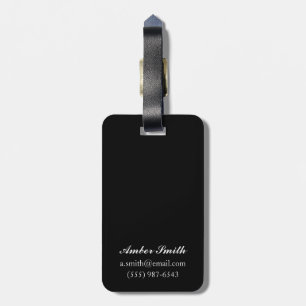 On White II, 1923 Luggage Tag