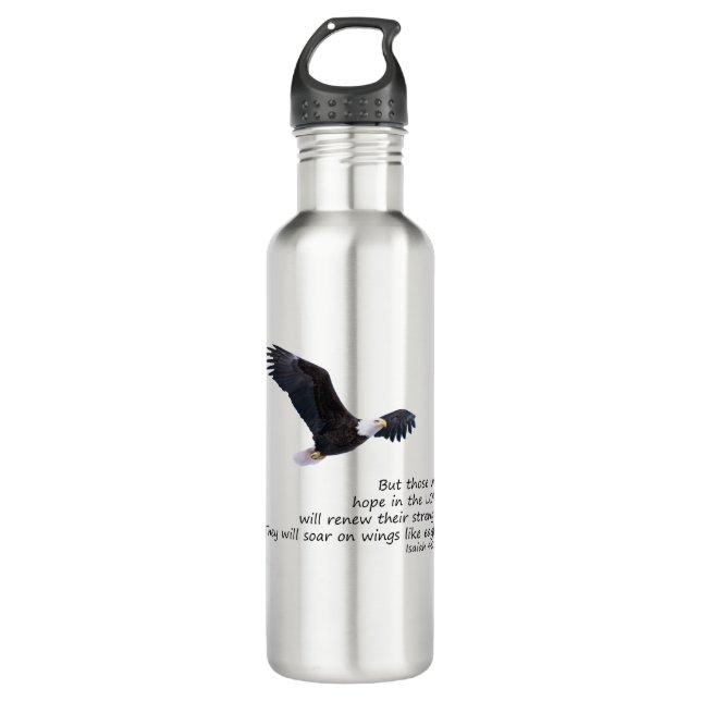 On Wings Like Eagles Bottle (Front)