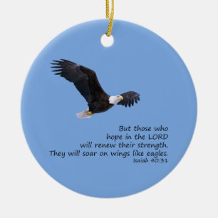 On Wings Like Eagles Ornament