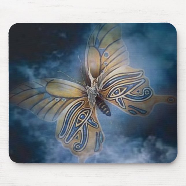 On Wings of a Butterfly Mousepad (Front)