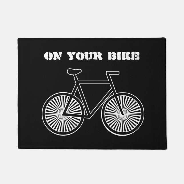 On Your Bike Doormat (Front)