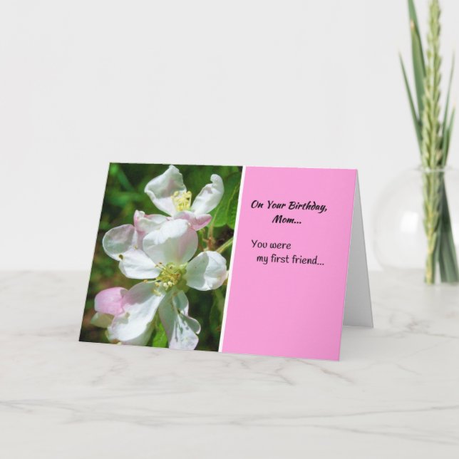 On Your Birthday, Mum Card (Front)