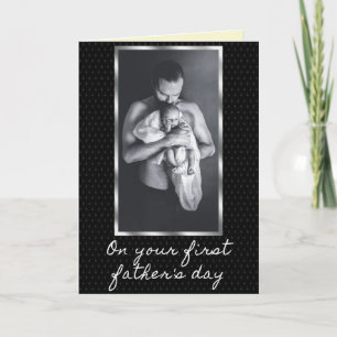 On Your First Father's Day Photo Card