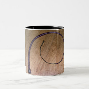 ON YOUR KNEES! Two-Tone COFFEE MUG