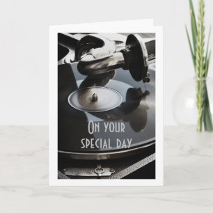 ON YOUR **SPECIAL DAY** BIRTHDAY FILLED WITH MUSIC CARD