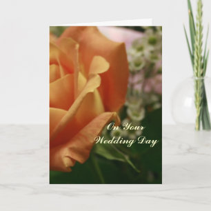 On Your Wedding Day Greeting Card