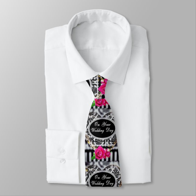 On Your Wedding Day Necktie (Tied)