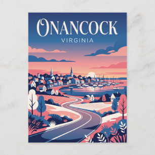 Onancock USA Postcard