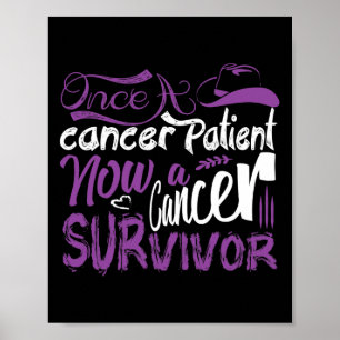 Once A Cancer Patient Now A Cancer Survivor  Poster
