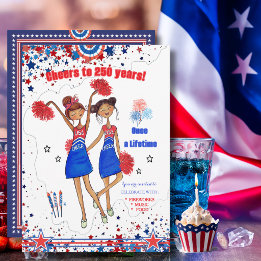Once a Life TIME US 250th Anniversary High Spirit Invitation