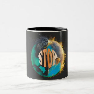 Once familiar, once precious, now unrecognisabl... Two-Tone coffee mug