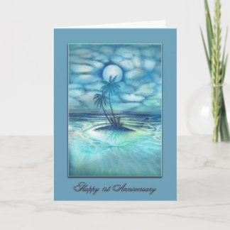 Once in a "Blue Moon" 1st Anniversary, Oasis Card