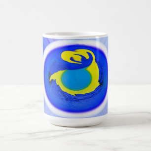 Once in a blue moon coffee mug